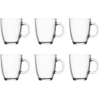 Bodum Bistro glazen met oor - 0,35 liter - set van 6