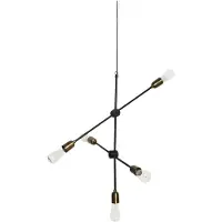 House Doctor Hanglamp molecular zwart 68 cm