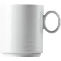 Thomas Mok Loft With Handle Large Stackable White 380 ml