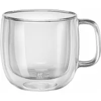 Zwilling Sorrento Dubbelwandig cappucinoglas met oor 450ml