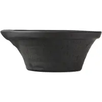PotteryJo Peep deegkom 20 cm matt black
