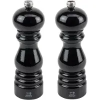 Peugeot Paris Kruidenmolens Pak Van 2 18 Cm Zwart - Kruidenmolens Hout Black - 2/1870418