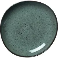Villeroy & Boch Lave Gris schaal plat, 11x1,75 inch, aardewerk, grijs