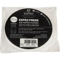 Espro Papieren filter voor French press koffiemachines PRESS 950 ml, set van 100 stuks, Espro