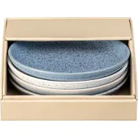 Denby Coupebord Studio Blue Mixed 17 cm (Set van 4)