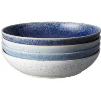 Denby Pastabord Studio Blue Mixed 22 cm (Set van 4)