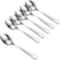 Dorre New England dessertlepel 6-pack Roestvrij staal