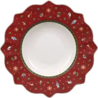 Villeroy & Boch Toy's Delight Diep Bord 26 Ø - Kerstdesschalen Porselein White - 14-8585-2700