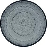 Iittala Dinerbord Kastehelmi Donkergrijs 25 cm