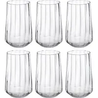 Georg Jensen Bernadotte drinkglas hoog 38 cl 6-pack Kristalline