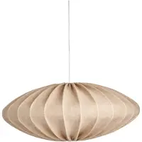 Watt & Veke Ellipse lampenkap 65 cm linnen Zand