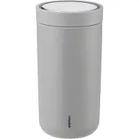 Stelton Thermosbeker To Go Click Soft Light Grey 0,2 L