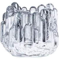 Kosta Boda Polar kaarsenhouder 86 mm Transparant