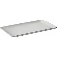 Aida Raw bord 23,5 x 15 cm. Arctic white