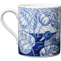 Götefors Porslin Duck pond mok 35 cl Blauw