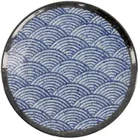 Tokyo Design Studio – Aisai Seigaiha – Dinerbord – 25 x 3.2cm