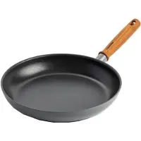 Greenpan Mayflower Pro koekenpan 28cm - grijs - houten handvat - PFAS-vrij