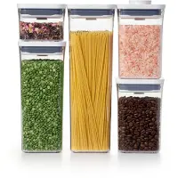 Oxo POP 5-DELIGE SET OPBERGDOZEN
