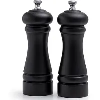 Markus Aujalay Markus Peper- En Zoutmolenset 17 Cm Zwart - Kruidenmolens Koolstofstaal Black - 1304c