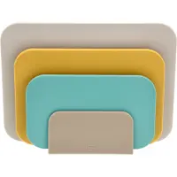 Mepal Snijplank set Choptima Beach 35,5 x 26,5 cm (Set van 3 + houder)