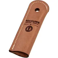 Kockums Jernverk Handvatbescherming Voor Een Steelpan 5x14 Cm - Steelpannen Leer Brown - HSKY514-070