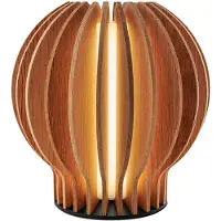Eva Solo Radiant LED oplaadbare lamp rond Oak