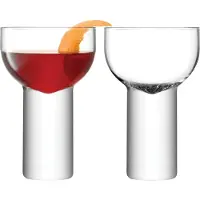 LSA International Boris Cocktailglazen Nick & Nora Pak Van 2 - Martiniglazen & cocktailglazen Mondgeblazen Glas Clear - LBI19