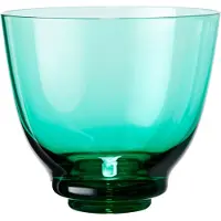 Holmegaard Flow waterglas 35 cl Emerald green