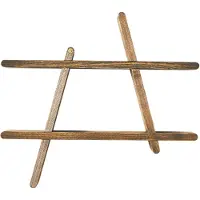 Andersen A-Shelf wandrek Medium 52x9x46 cm Ash