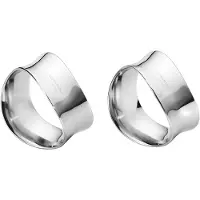 Georg Jensen Servetring Cobra RVS (Set van 2)