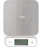 Culimat Digitale keukenweegschaal waterdicht Wit-zilver
