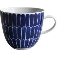 Götefors Porslin Selma mok veren blauw 41cl