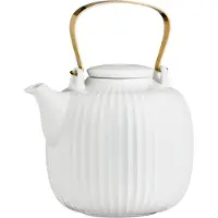 Kähler Hammershøi theepot white (wit)
