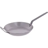 HorecaTraders Lyonnaiserpan | plaatstaal | Ø50 cm | Gas, elektrisch, keramisch, oven