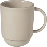 Broste Copenhagen Nordic Bistro mok 30 cl Raw beige