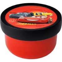 Mepal fruitbox Campus - 300 ml - Inclusief fruitvorkje - Sluit goed af - Snackdoosje - Cars