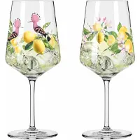 Ritzenhoff Sommertau Wijnglazen Pak Van 2 F24 - Wijnglazen Kristalglas - 6041005