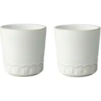 PotteryJo Tulipa beker 20 cl 2-pack White
