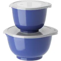 F&H Com A/S Mengkommen Set Margrethe Electric Blue (2-delig)