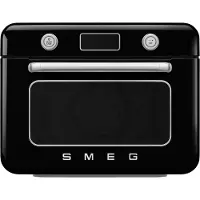 Smeg Vrijstaande combi stoomoven Zwart Vrijstaande combi stoomoven, Zwart, Combi Steam