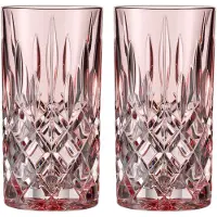 Nachtmann Noblesse Longdrink glas 39,5 cl 2-pack Rosé