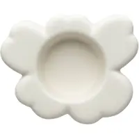 Marimekko Unikko kaarsenhouder 3x10 cm Matte white