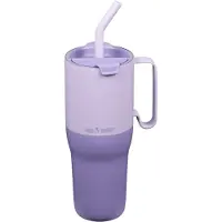Klean Kanteen Thermosbeker Rise Tumbler 1065ml Straw Lid Orchid Bloom