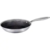 Haws Santo hybride coating koekenpan 24 cm Roestvrij staal