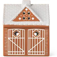 Kähler Gingerbread Light House H11.5 Cm Kandelaar