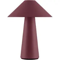 Globen Lighting Cannes draagbare tafellamp Burgundy