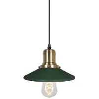 Globen Lighting Hanglampe , Groen, Eetkamer, Metaal