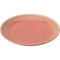 Knabstrup Keramik Colorit borden Ø22 cm Coral