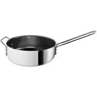 Eva Solo Eva Trio Stainless Steel Slip-Let keramische sauteerpan 24 cm