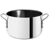 Eva Trio Stainless Steel Braadpan Ceramic Slip-let 3,6l - Bloempotten Roestvrijstaal Roestvrij staal - 312436